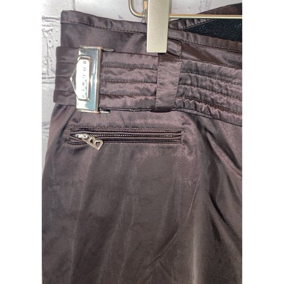 Bogner Brown Women's Pants Ski Snowboard 🏂 Shiny Brown - Picture 3 of 8